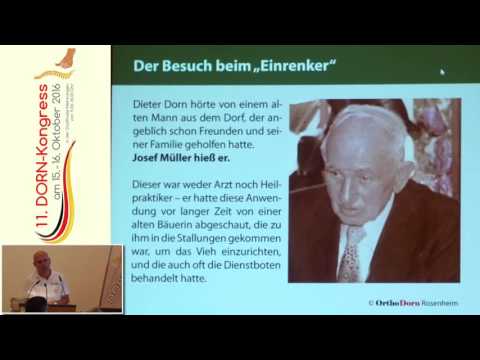 1/2: Erhard Seiler: Dieter Dorns Leben und der Weg zur DORN-Anwendung