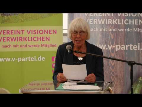 1/2: Barbara Rütting, R. Wegner: Welche politischen Zusammenhänge und Auswirkungen hat die Ernährung