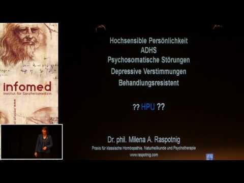 1/2: Dr. Milena Raspotnig: Hochsensible Persönlichkeit - ADHS - Psychosomatische Störungen ...