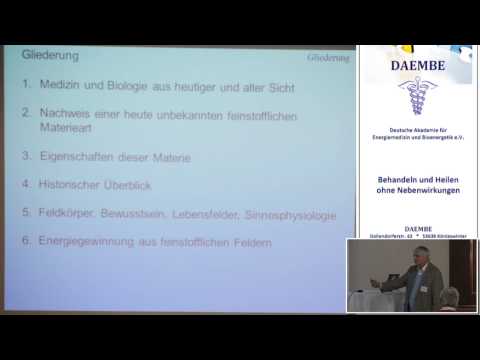 1/4: Dr. Klaus Volkamer: Die lebendige Feinstofflichkeit - ein neues Weltbild für Medizin und Physik