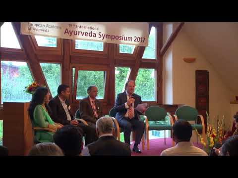 1/2: Moderation Mark Rosenberg: Eröffnungspodium Intl. Ayurveda-Symposium 2017