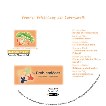 Komplettpaket vom Eberner Erlebnistag der Lebenskraft 2016 1 DVD-Wissen - Experten Know How - Dokus, Filme, Vorträge, Bücher