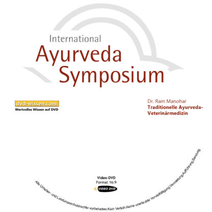 Dr. Ram Manohar: Traditionelle Ayurveda-Veterinärmedizin 1 DVD-Wissen - Experten Know How - Dokus, Filme, Vorträge, Bücher
