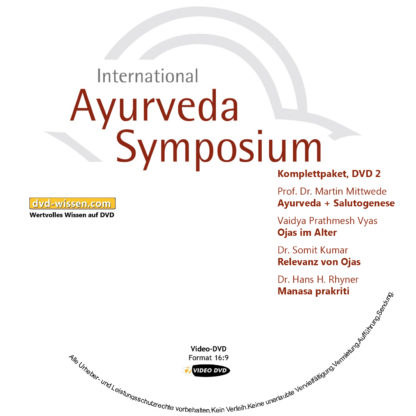 Komplettsatz Video-DVDs des 19. Internationalen Ayurveda-Symposiums 2017 2 DVD-Wissen - Experten Know How - Dokus, Filme, Vorträge, Bücher