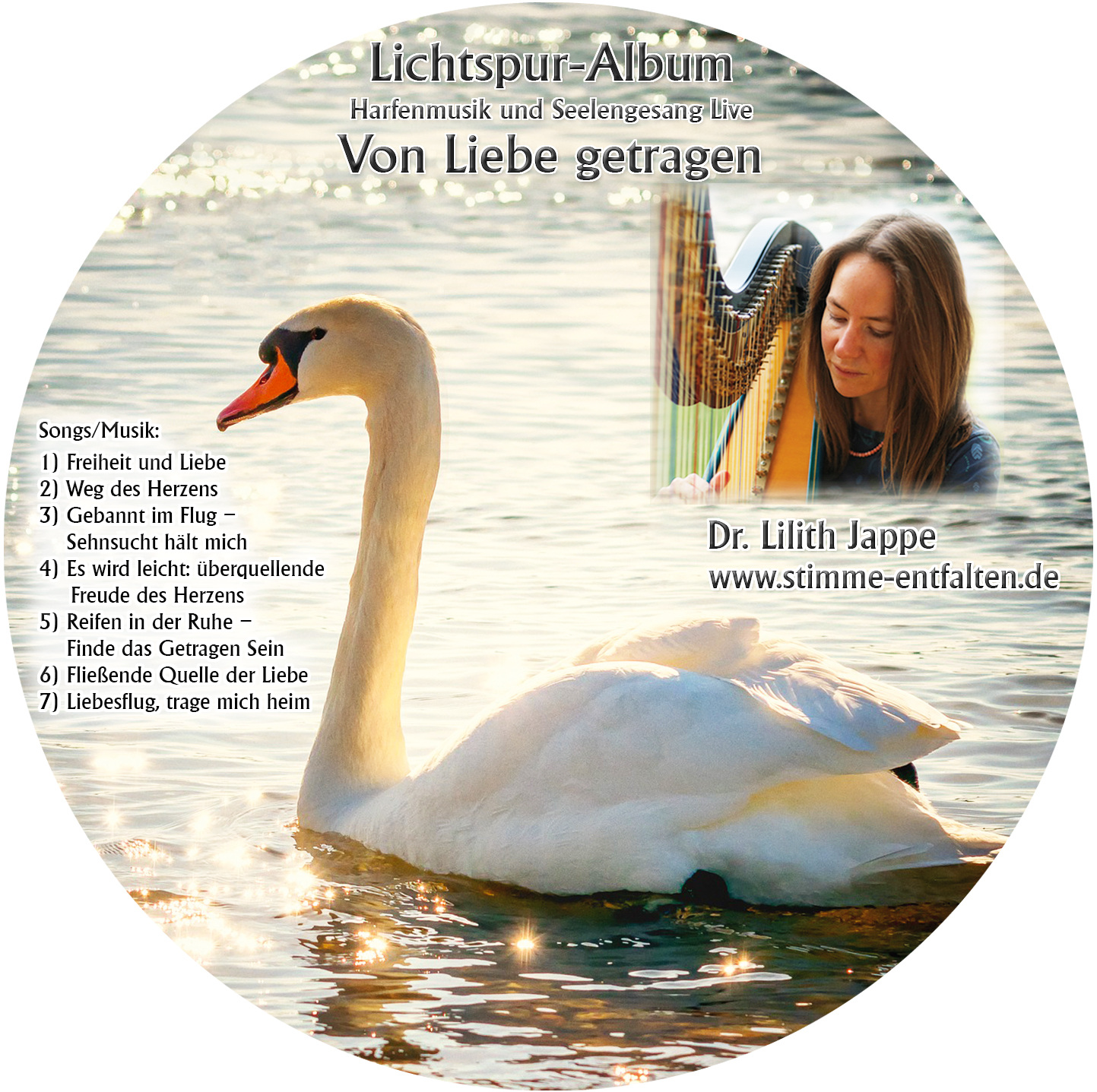 Dr. Lilith Jappe - Von Liebe getragen - Lichtspur CD Album