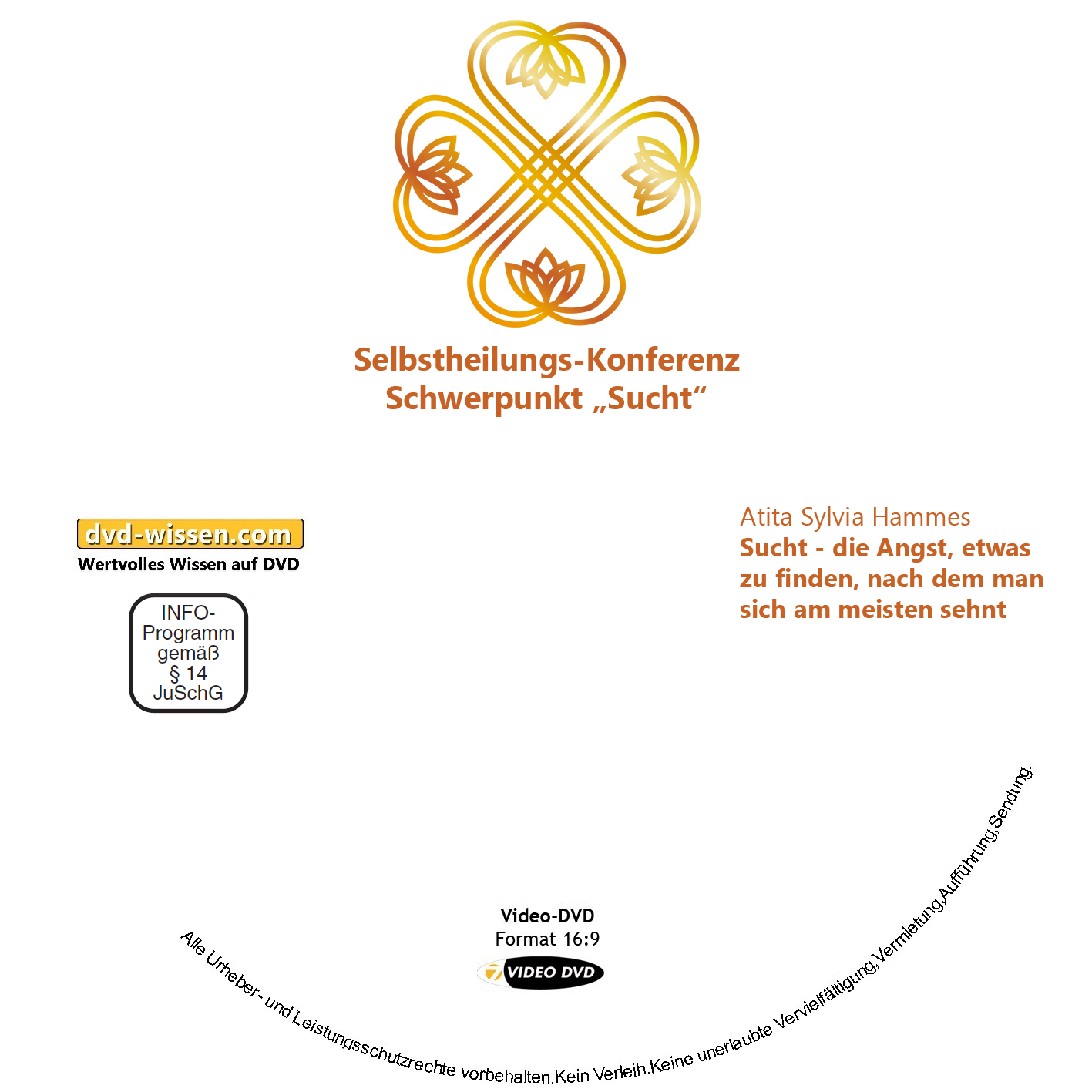 Atita Sylvia Hammes: Sucht - die Angst, etwas zu finden, nach dem man sich am meisten sehnt 1 DVD-Wissen - Experten Know How - Dokus, Filme, Vorträge, Bücher Atita Sylvia Hammes: Sucht - die Angst, etwas zu finden, nach dem man sich am meisten sehnt 1 DVD-Wissen - Experten Know How - Dokus, Filme, Vorträge, Bücher