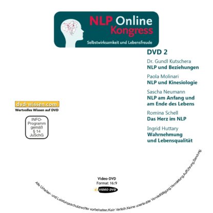 Auswahl-Paket NLP-Online-Kongress 2 DVD-Wissen - Experten Know How - Dokus, Filme, Vorträge, Bücher