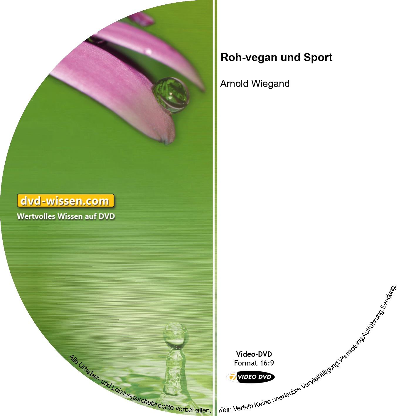 Arnold Wiegand: Roh-Vegan + Sport